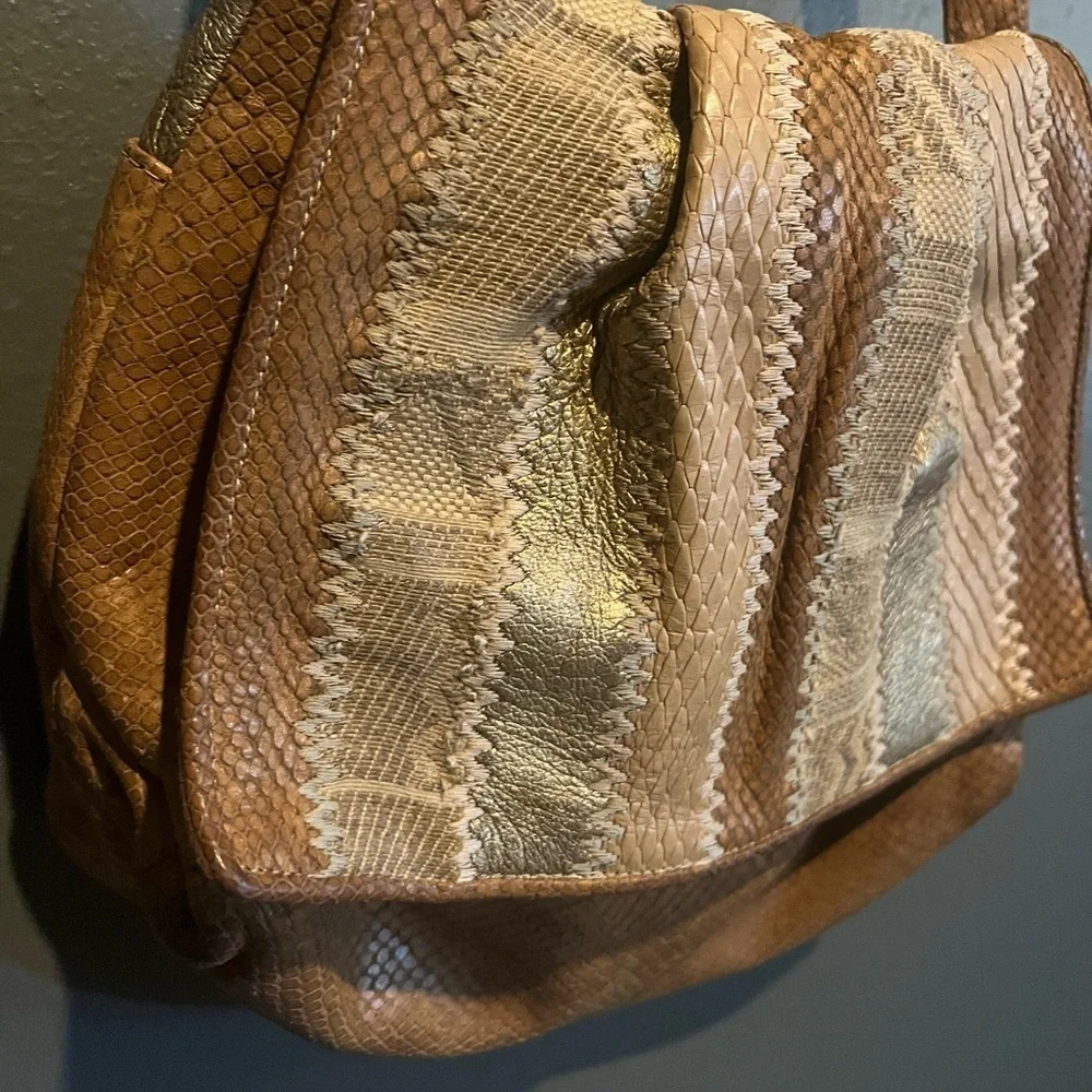 Vintage Sharif cross body | snakeskin - Picture 9 of 13